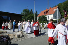 Festgottesdienst zum 1.000 Todestag des Heiligen Heimerads auf dem Hasunger Berg (Foto: Karl-Franz Thiede)